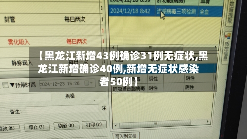 【黑龙江新增43例确诊31例无症状,黑龙江新增确诊40例,新增无症状感染者50例】-第3张图片