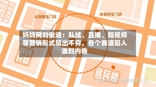 妈妈网刘俊迪：私域	、直播、短视频等营销形式层出不穷，各个赛道陷入激烈内卷-第2张图片