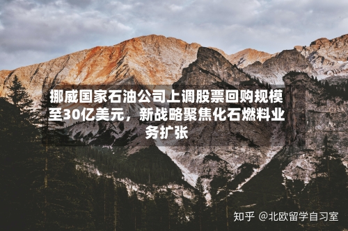 挪威国家石油公司上调股票回购规模至30亿美元，新战略聚焦化石燃料业务扩张-第2张图片