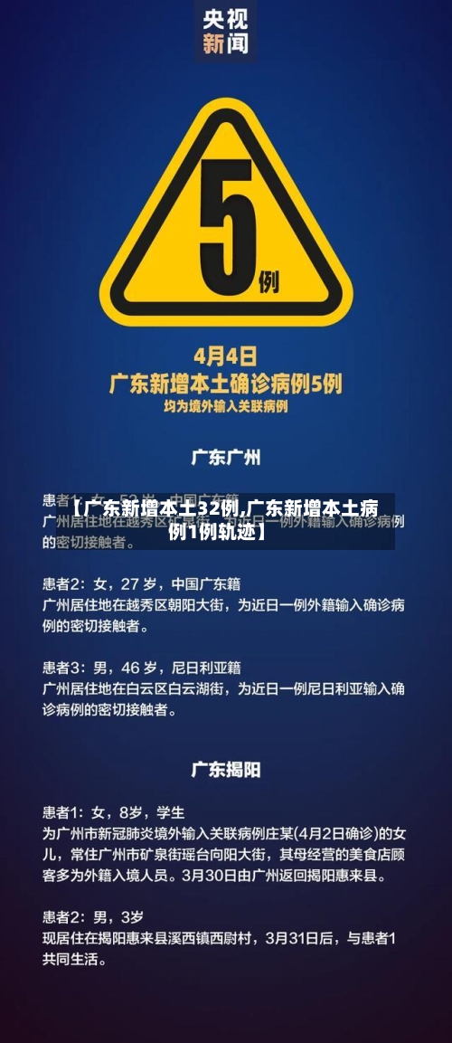 【广东新增本土32例,广东新增本土病例1例轨迹】