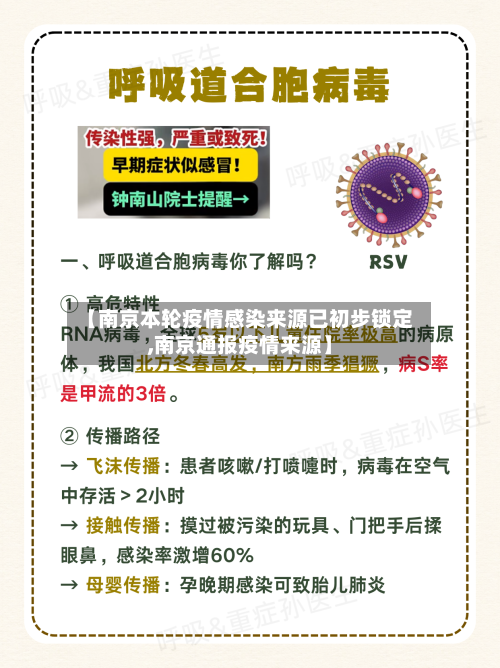 【南京本轮疫情感染来源已初步锁定,南京通报疫情来源】